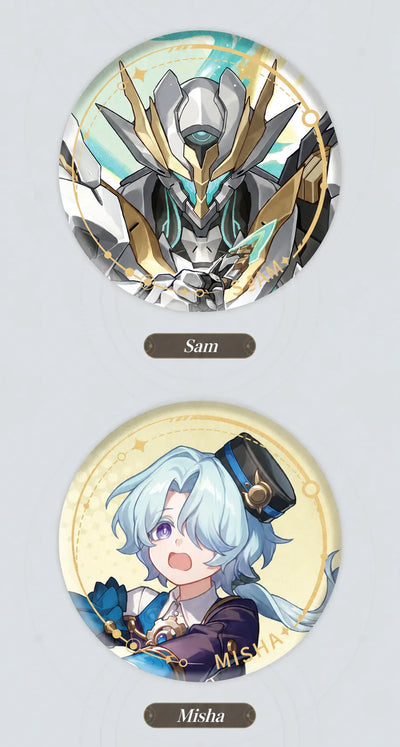 Sam and Misha Destruction badge details