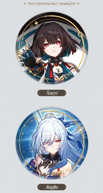 Xueyi and Jingliu Destruction badge details