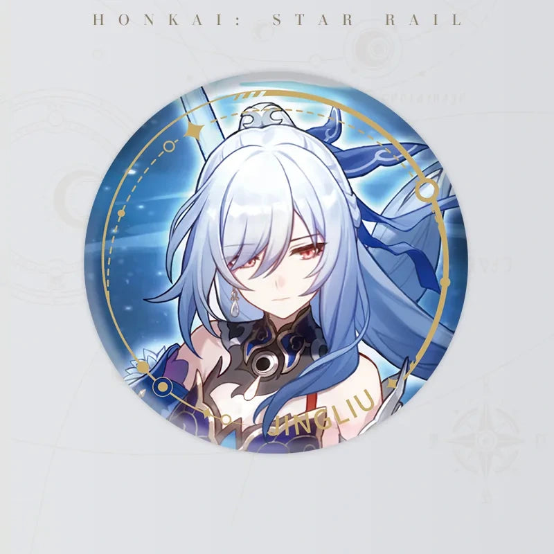 Honkai: Star Rail Character Artwork Series Jingliu badge