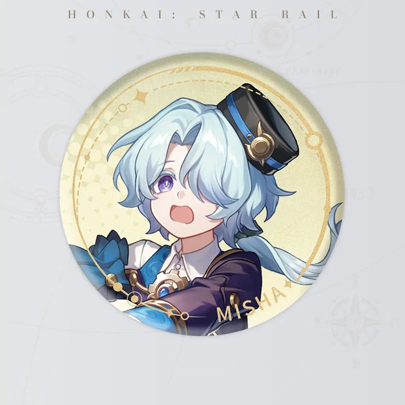 Honkai: Star Rail Character Artwork Series Misha badge