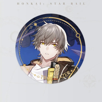 Honkai: Star Rail Character Artwork Series Trailblazer Male badge
