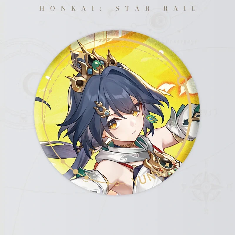 Honkai: Star Rail Character Artwork Series Yunli badge
