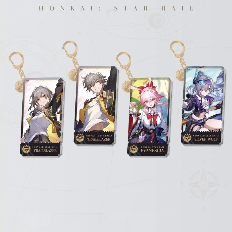 Honkai: Star Rail Character Artwork Series Elation Acrylic Charms character designs