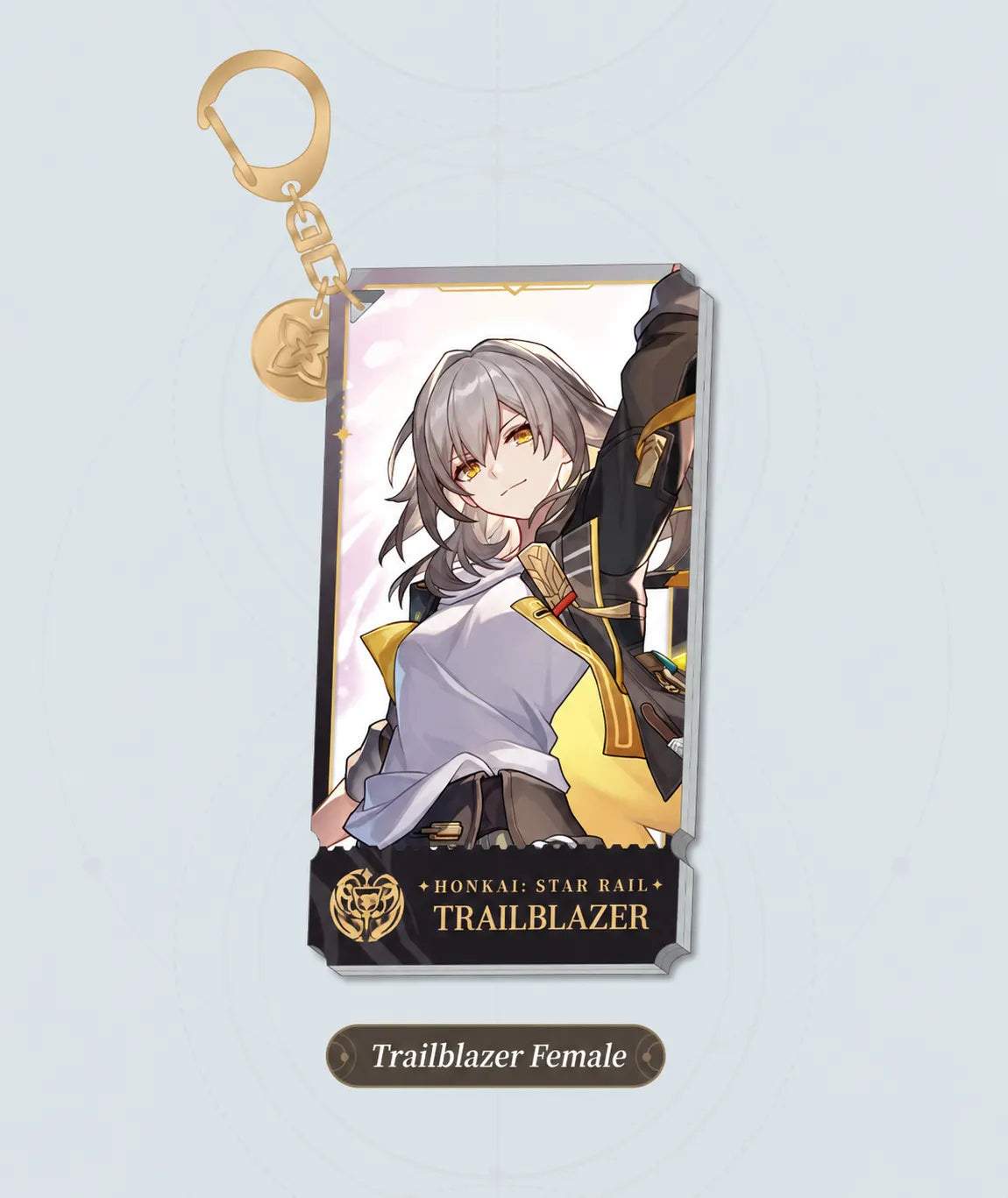 Trailblazer Female Elation acrylic charm details