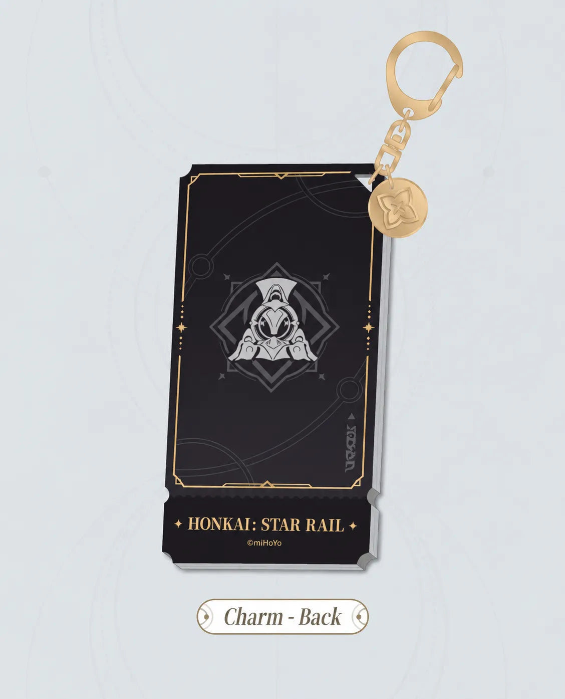 Honkai: Star Rail Character Artwork Series Elation acrylic charm back design