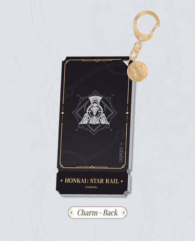 Honkai: Star Rail Character Artwork Series Elation acrylic charm back design