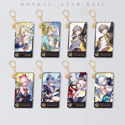 Honkai: Star Rail Character Artwork Series Elation Acrylic Charms collection