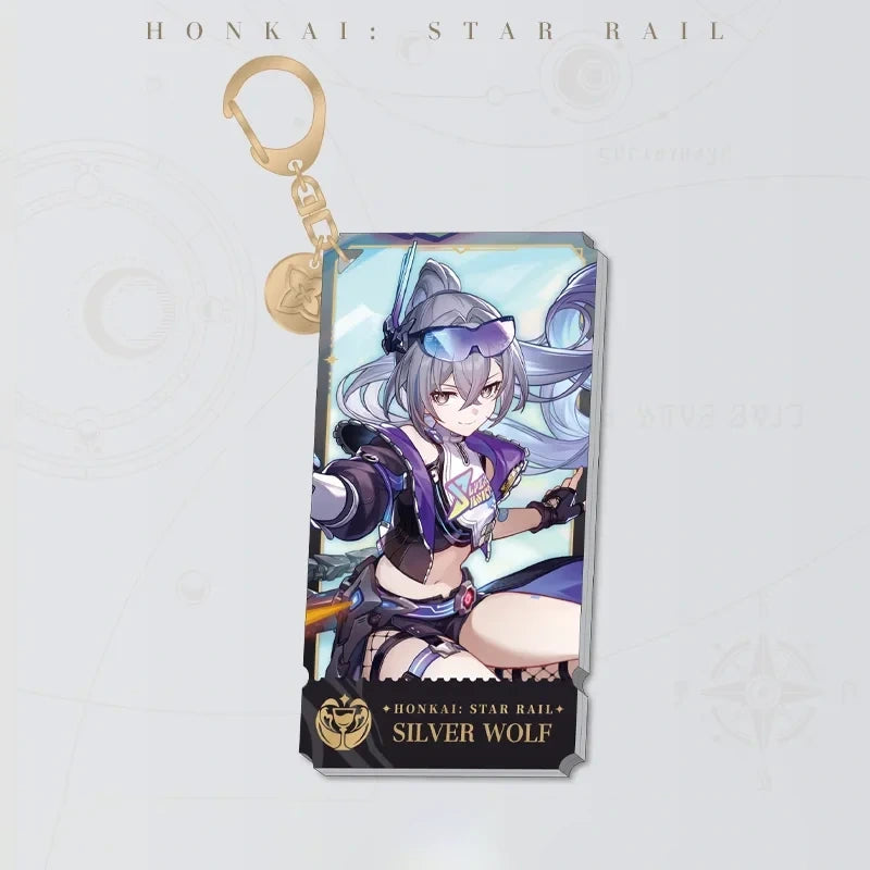 Honkai: Star Rail Character Artwork Series Silver Wolf LV.999 acrylic charm