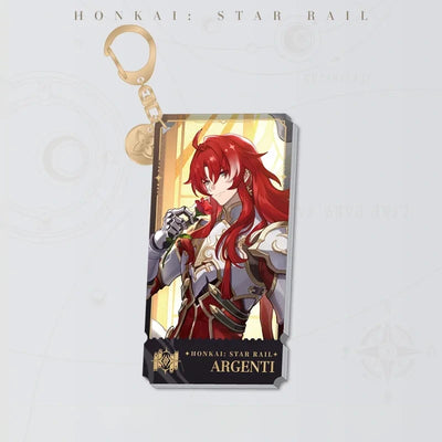 Honkai: Star Rail Character Artwork Series Argenti acrylic charm