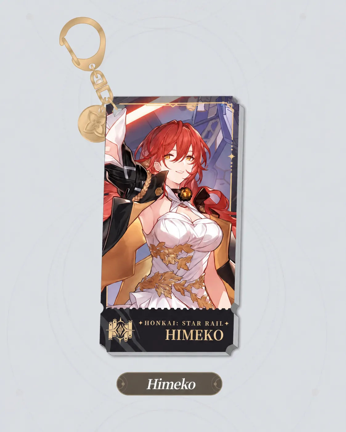 Himeko Erudition acrylic charm details