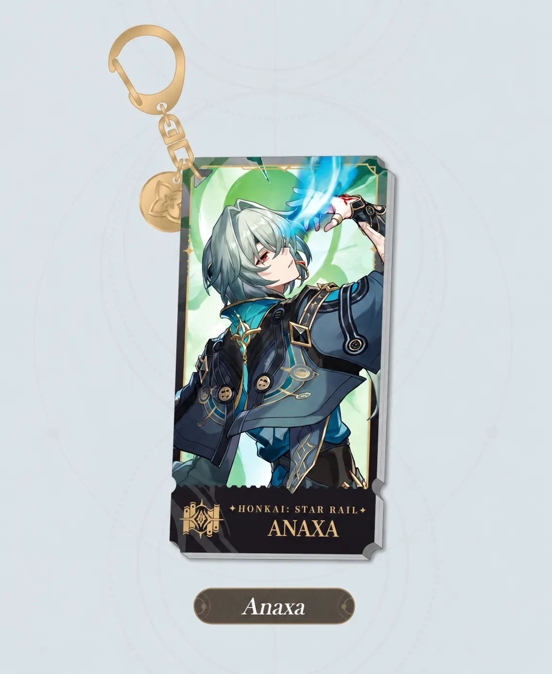 Anaxa Erudition acrylic charm details