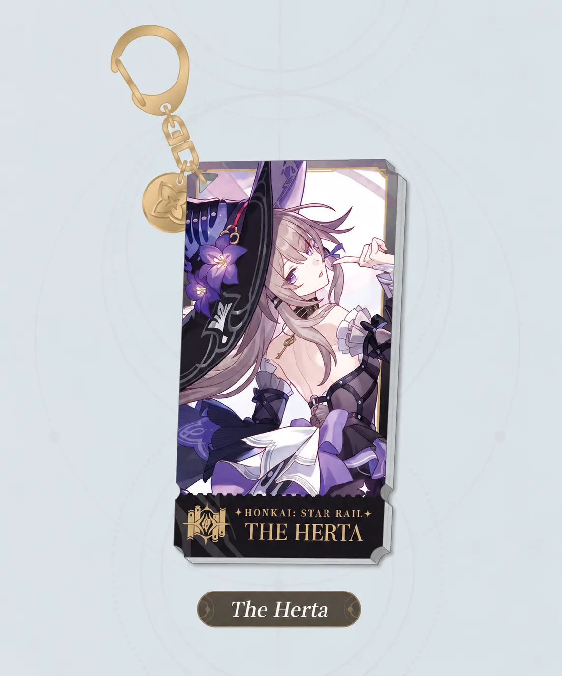 The Herta Erudition acrylic charm details