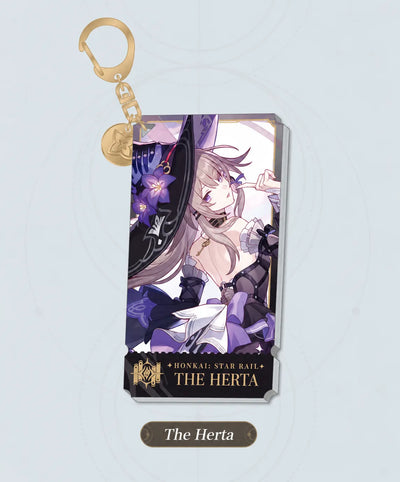 The Herta Erudition acrylic charm details