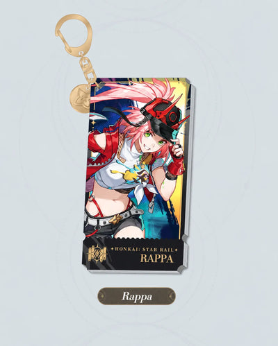 Rappa Erudition acrylic charm details
