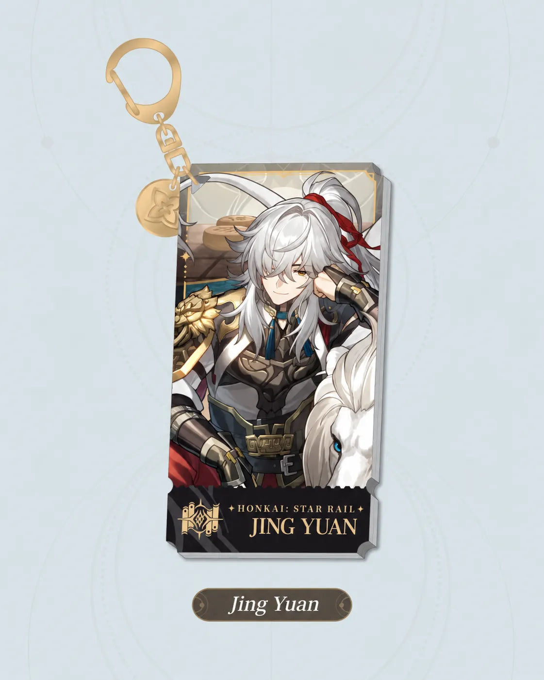 Jing Yuan Erudition acrylic charm details