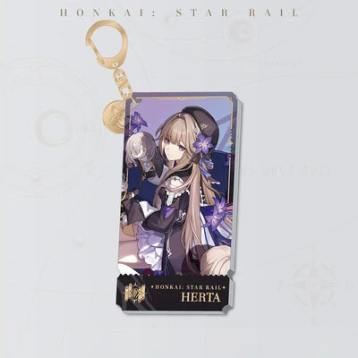 Honkai: Star Rail Character Artwork Series Herta acrylic charm