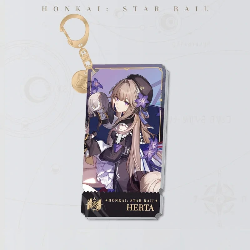 Honkai: Star Rail Character Artwork Series Herta acrylic charm