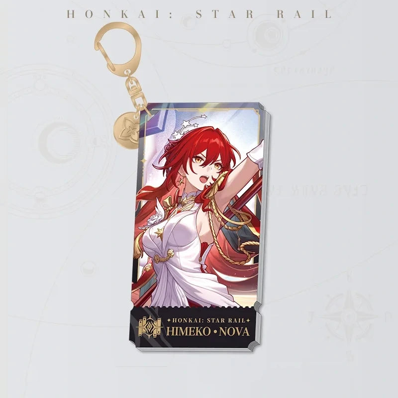 Honkai: Star Rail Character Artwork Series Himeko • Nova acrylic charm