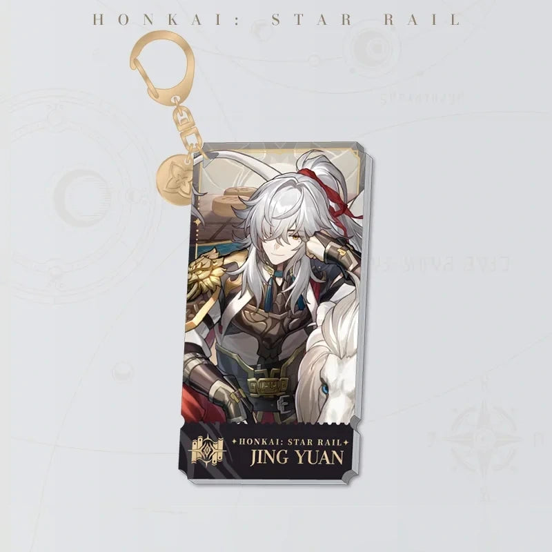 Honkai: Star Rail Character Artwork Series Jing Yuan acrylic charm