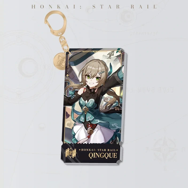 Honkai: Star Rail Character Artwork Series Qingque acrylic charm