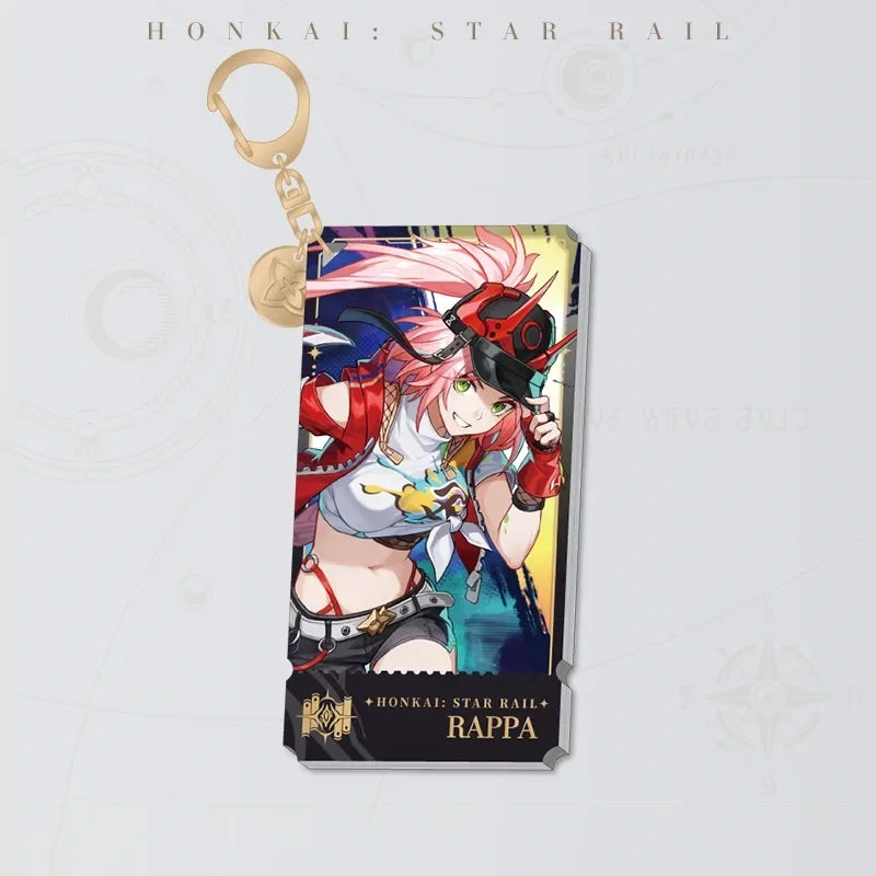 Honkai: Star Rail Character Artwork Series Rappa acrylic charm