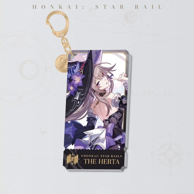 Honkai: Star Rail Character Artwork Series The Herta acrylic charm