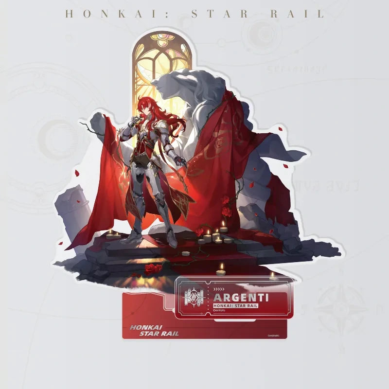 Honkai: Star Rail Character Artwork Series Erudition Acrylic Standee featuring Argenti