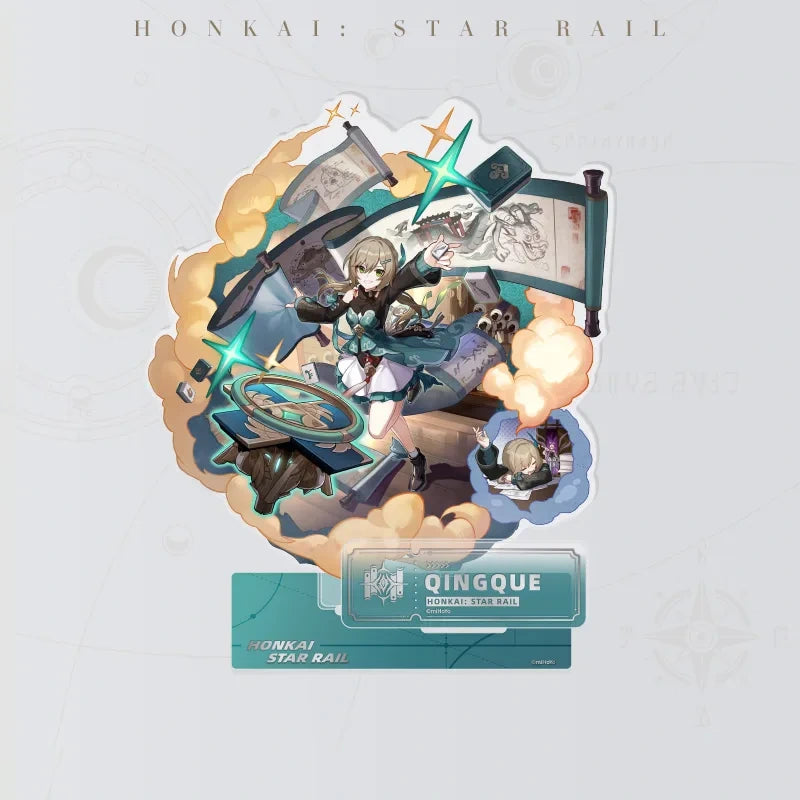 Honkai: Star Rail Character Artwork Series Erudition Acrylic Standee featuring Qingque