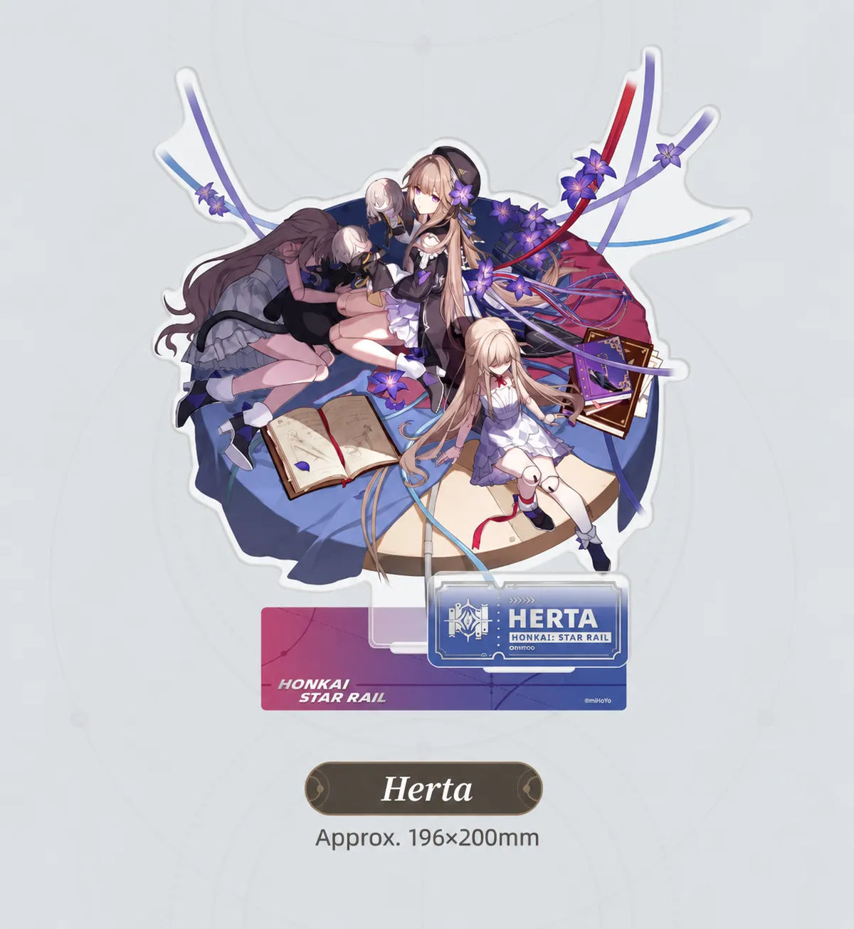 Herta Erudition Acrylic Standee with character display base