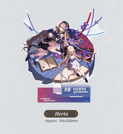 Herta Erudition Acrylic Standee with character display base
