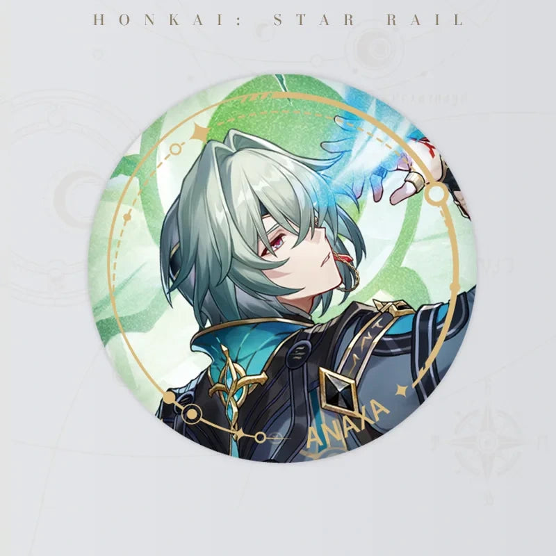 Honkai: Star Rail Character Artwork Series Erudition Badge featuring Anaxa