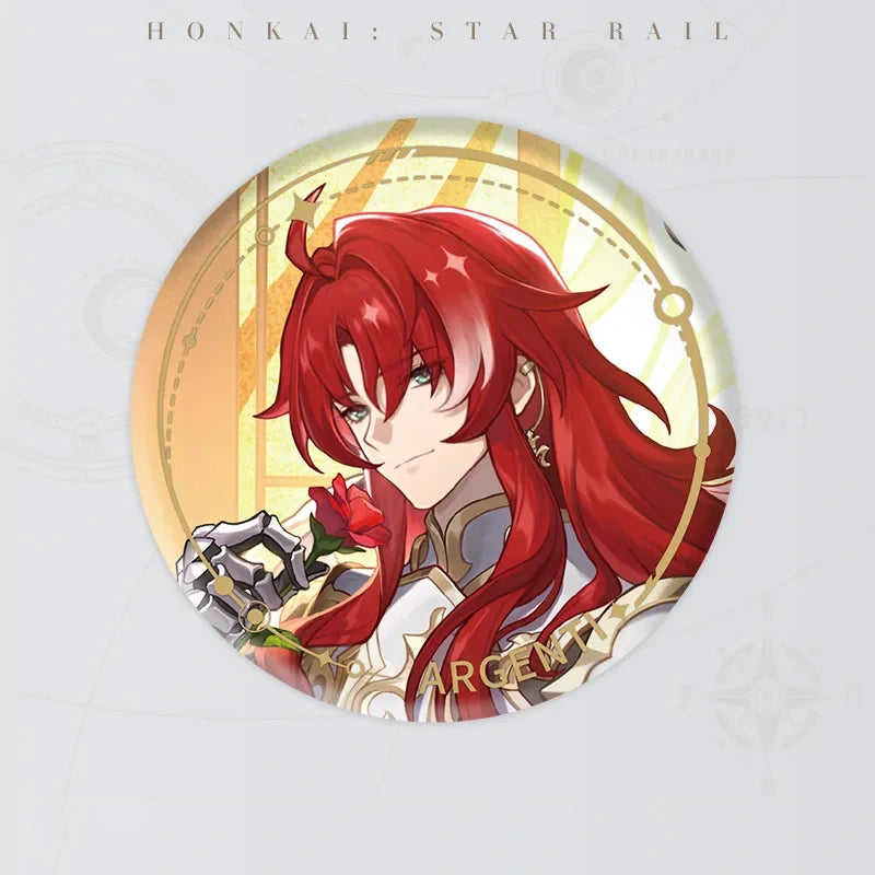 Honkai: Star Rail Character Artwork Series Erudition Badge featuring Argenti