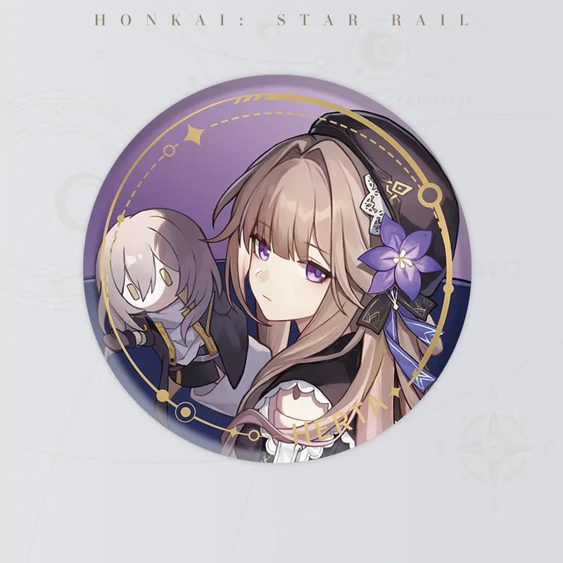 Honkai: Star Rail Character Artwork Series Erudition Badge featuring Herta