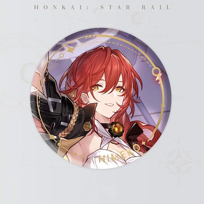 Honkai: Star Rail Character Artwork Series Erudition Badge featuring Himeko