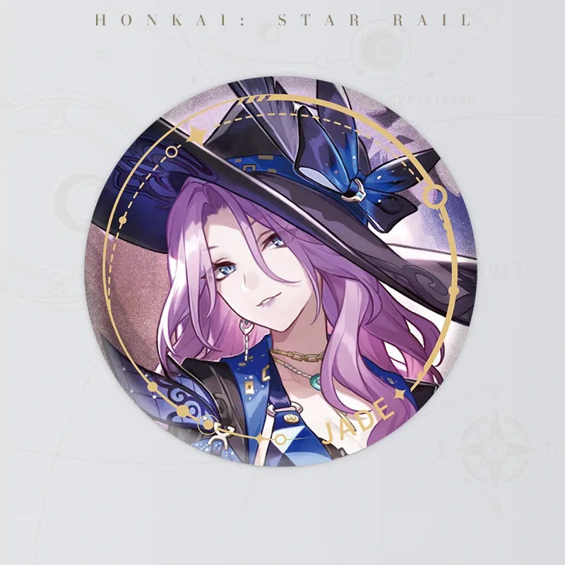Honkai: Star Rail Character Artwork Series Erudition Badge featuring Jade