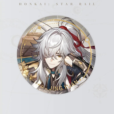 Honkai: Star Rail Character Artwork Series Erudition Badge featuring Jing Yuan