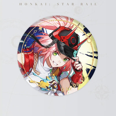 Honkai: Star Rail Character Artwork Series Erudition Badge featuring Rappa