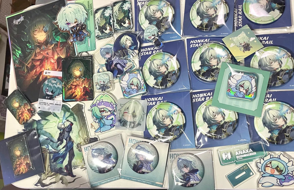 Honkai: Star Rail Character Artwork Series Badges Erudition