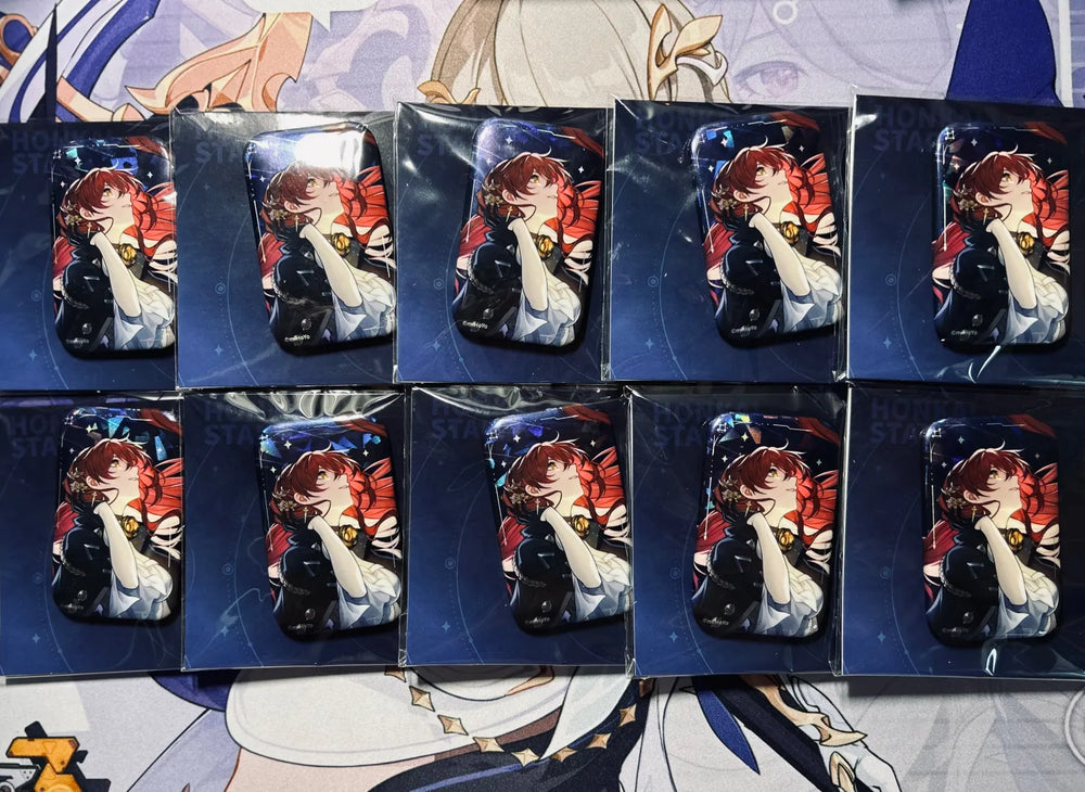 Honkai: Star Rail Character Artwork Series Badges Erudition