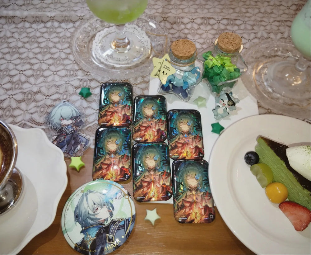 Honkai: Star Rail Character Artwork Series Badges Erudition