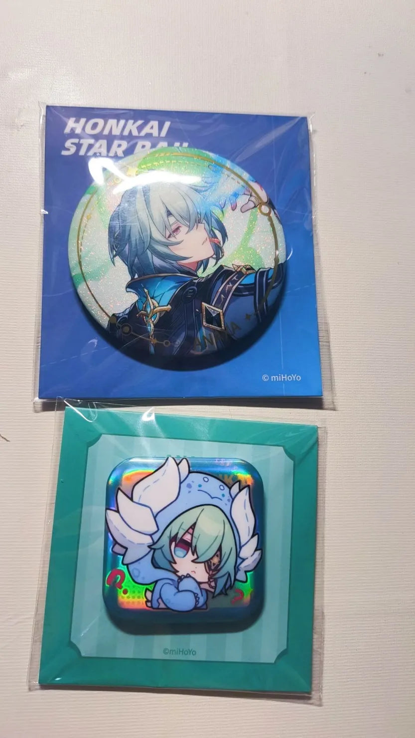 Honkai: Star Rail Character Artwork Series Badges Erudition