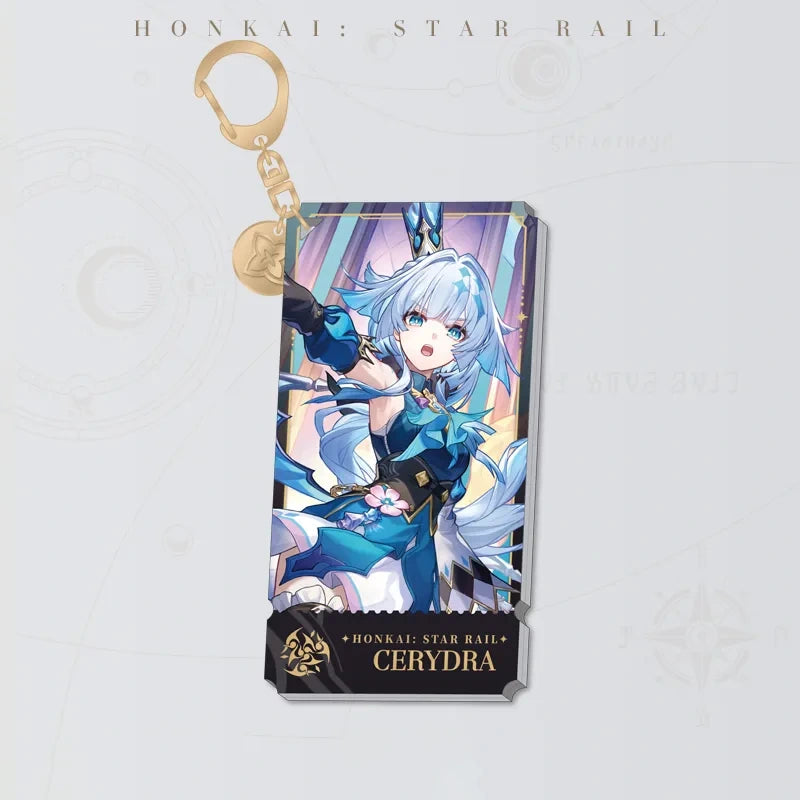 Honkai: Star Rail Character Artwork Series Harmony Acrylic Charm featuring Cerydra