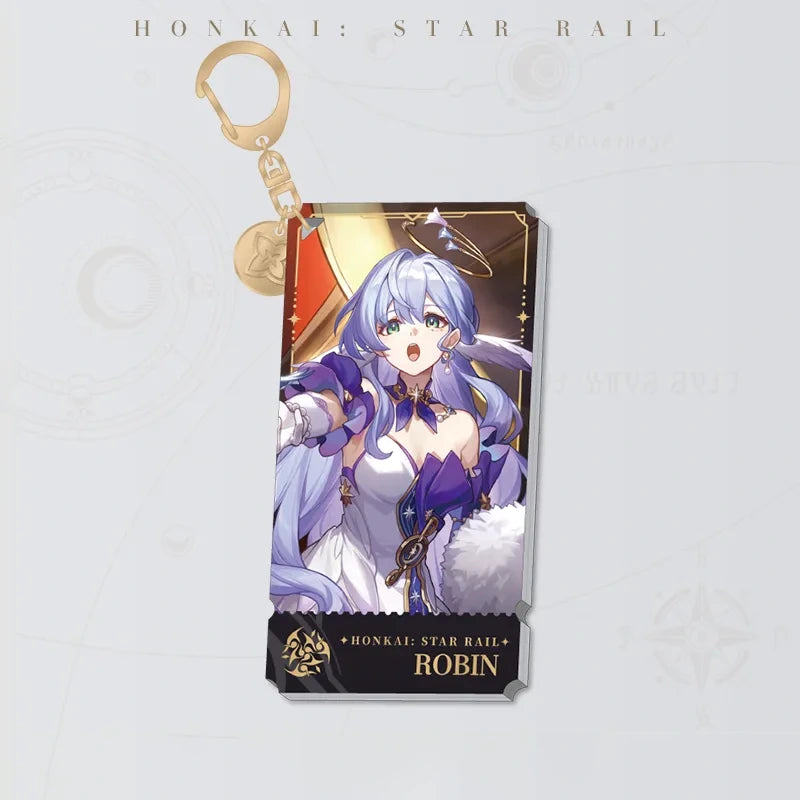 Honkai: Star Rail Character Artwork Series Harmony Acrylic Charm featuring Robin
