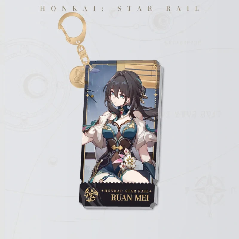Honkai: Star Rail Character Artwork Series Harmony Acrylic Charm featuring Ruan Mei