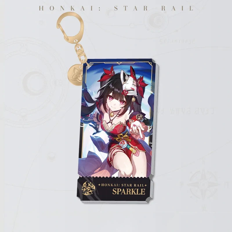 Honkai: Star Rail Character Artwork Series Harmony Acrylic Charm featuring Sparkle