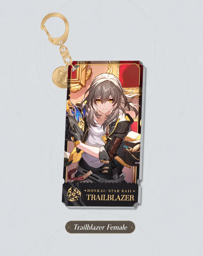 Trailblazer Female Character Artwork Series Harmony Acrylic Charm