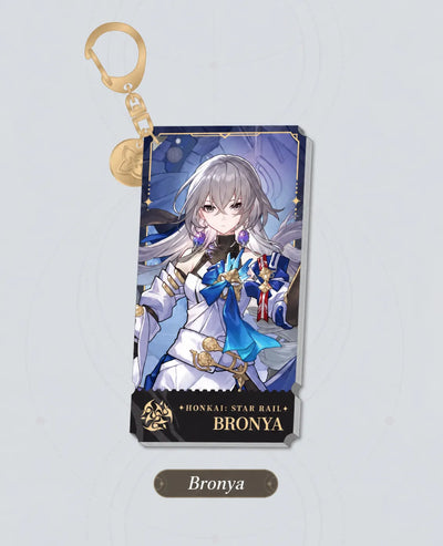 Bronya Character Artwork Series Harmony Acrylic Charm