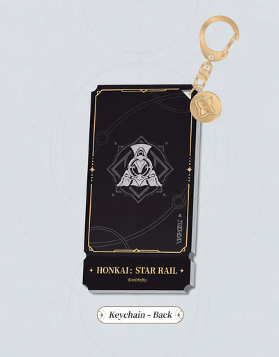 Back design of the Honkai: Star Rail Character Artwork Series Harmony Acrylic Charm
