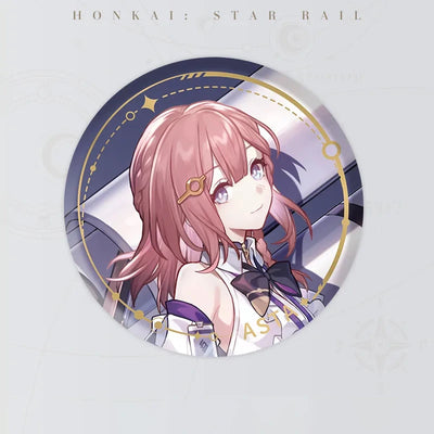 Honkai: Star Rail Character Artwork Series Harmony Badge featuring Asta
