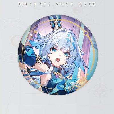Honkai: Star Rail Character Artwork Series Harmony Badge featuring Cerydra